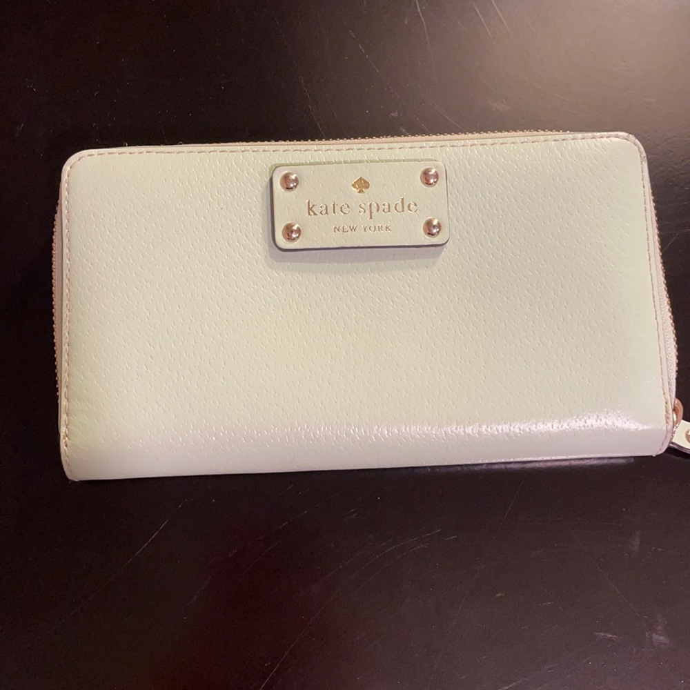 Kate spade wallet mint green